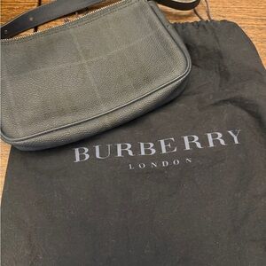 Burberry Black Belt Bag with Luxurious Design